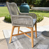Classic Home Marley Outdoor Dining Chair Gray Model 53051375